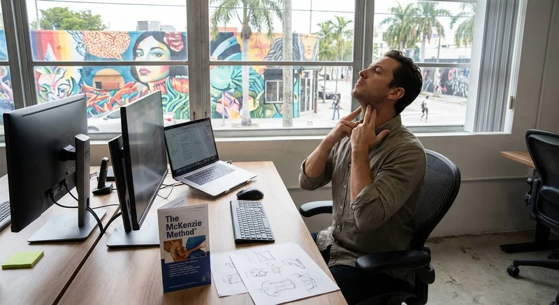 The McKenzie Method Helps Desk Workers in Wynwood with Neck Pain?