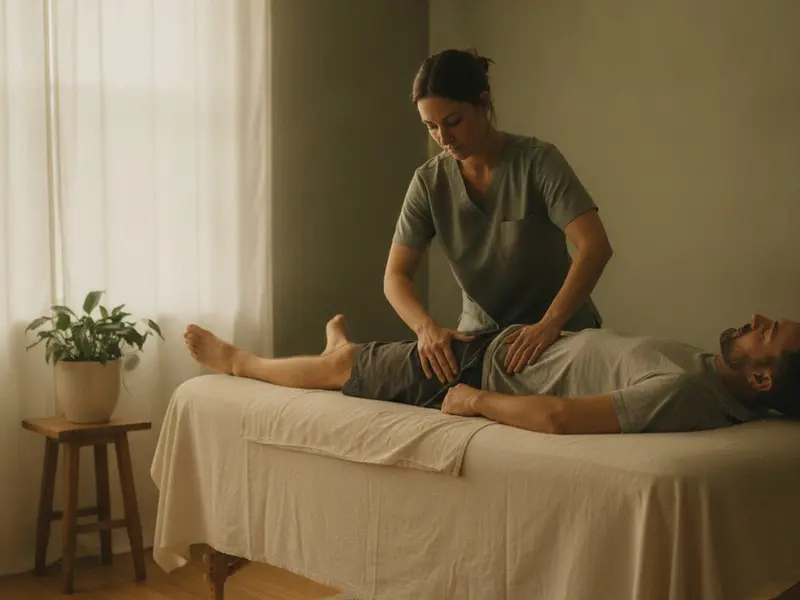 Releasing the Quadriceps and Pelvis