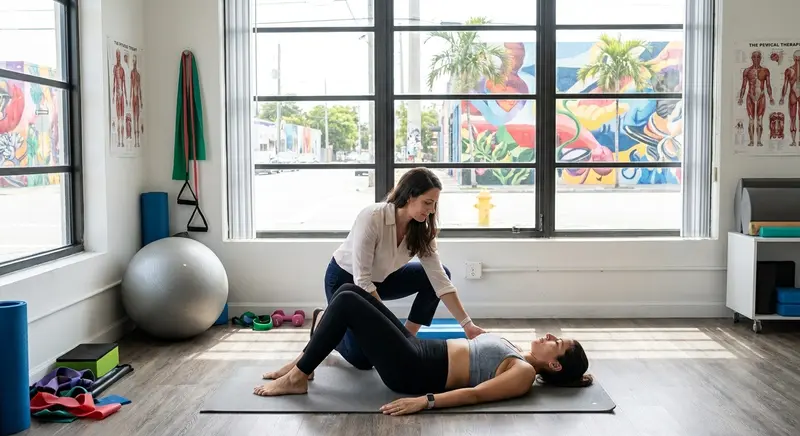 Pelvic Health Therapy in Wynwood Help Postpartum Core Weakness?