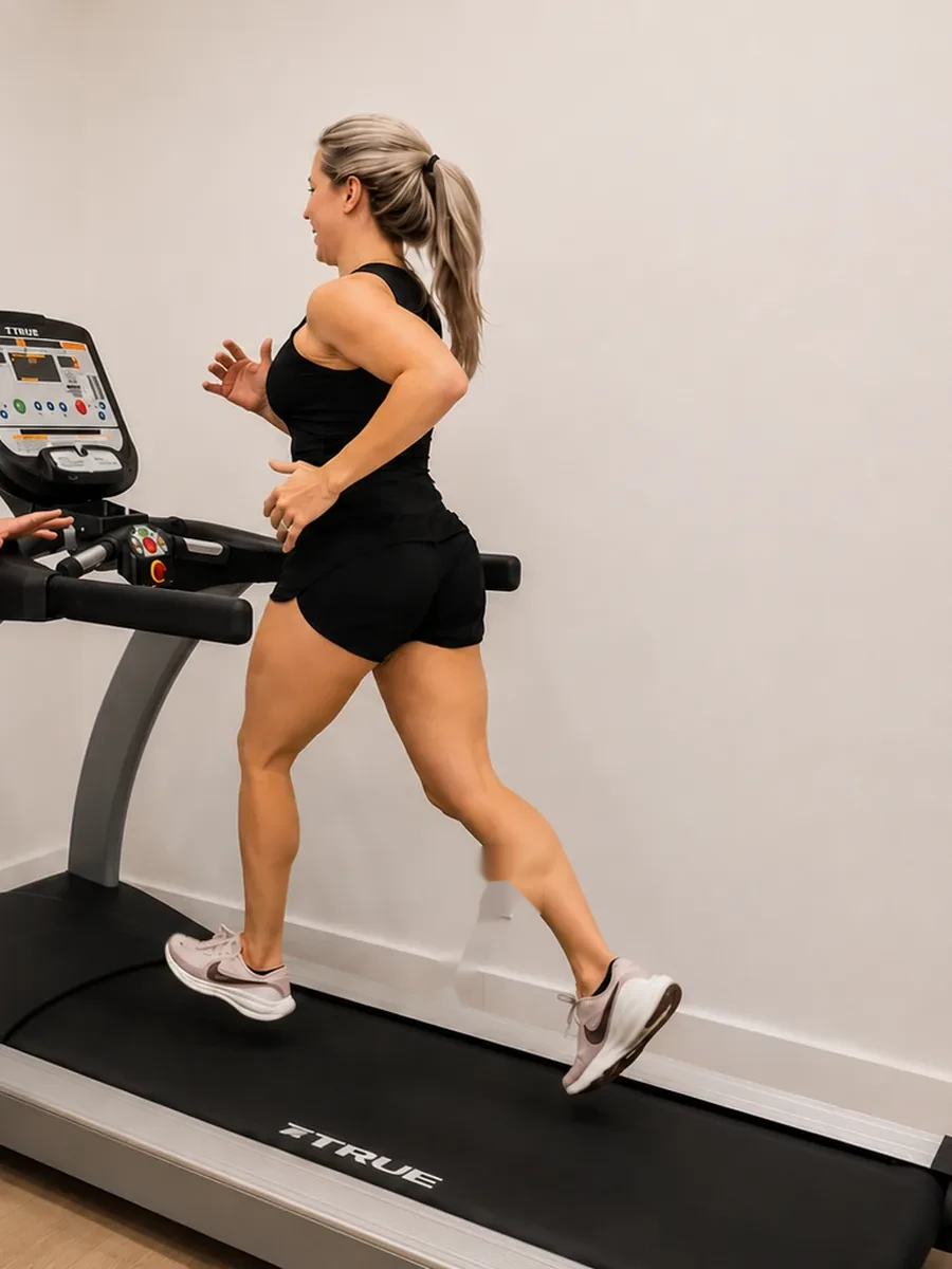 Running Rehab session in progress