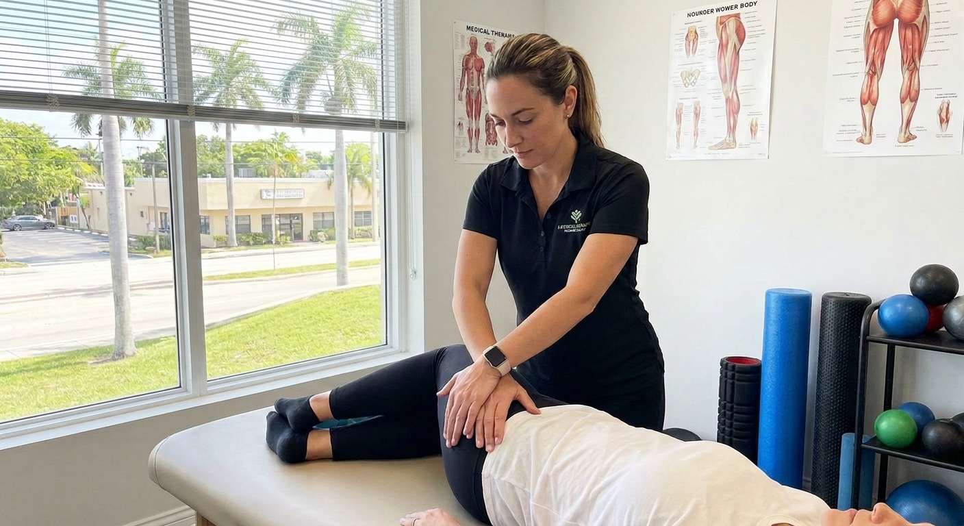 Myofascial release therapy for chronic hip tightness in North Miami