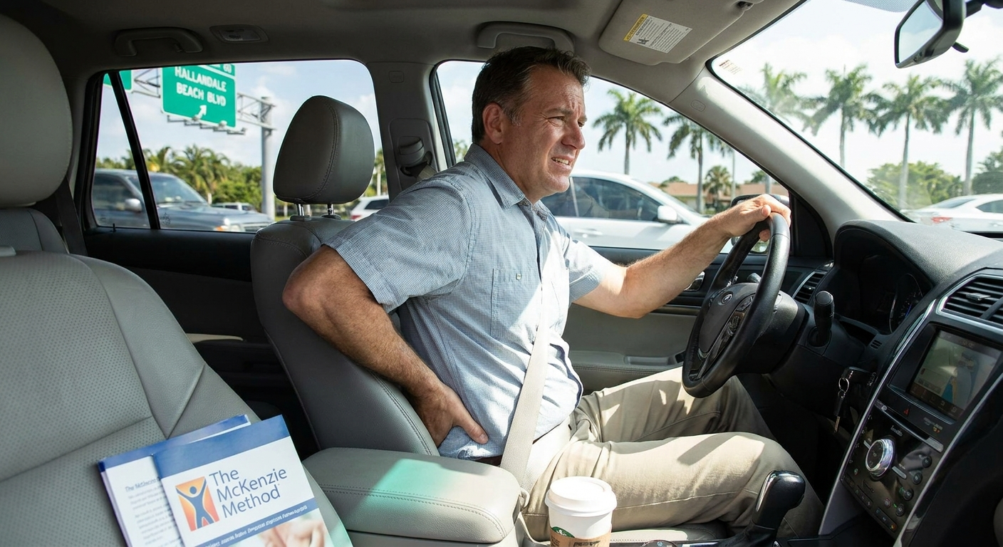 McKenzie Method helps reduce pain while driving in Hallandale