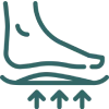 Flat feet or fallen arches