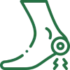 Limited ankle motion