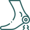 Limited ankle motion